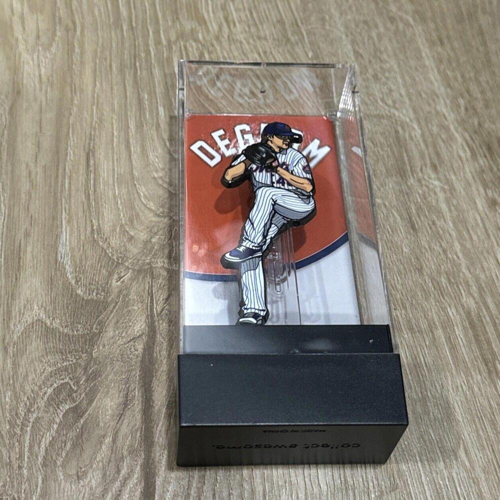 2021 Jacob Degrom FigPin New York Mets SEALED NEW MLB Baseball Collectible